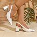 Women's Stylish Versatile Pointed Toe High Heels Chunky Heels Retro Chic Low Cut Single Shoes New Summer Style_vogvips.com
