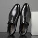 Summer New Cowhide Business Formal Wedding Thick-Soled Men's British Leather Shoes_vogvips.com