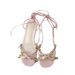 Cross-border Bestseller: Strappy High-heeled Sandals For European American Balls, Festivals, Faux Vine Tree Demon Party,_vogvips.com