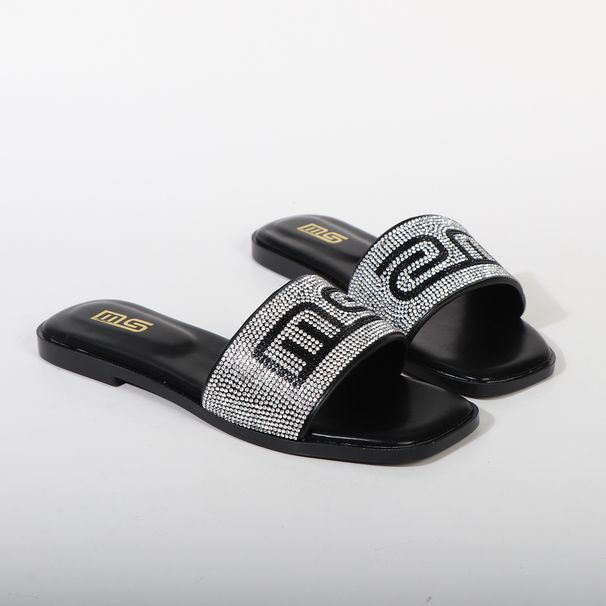 Women's Shoes Summer Slippers, Stylish And Versatile, New Style, Beach Shoes, Trendy And Popular Flat Sandals._vogvips.com