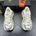 Men's Dad Shoes Chunky Retro Sneakers Street Style Breathable Distressed Thick Sole Height Increasing Casual Athletic Shoes_vogvips.com