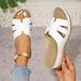 Wedge Vintage Anti-Slip Leather Slippers Premium Orthopedic Sandals Casual Platform Retro Shoes Home Slides Women_vogvips.com