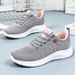 Women's Shoes Fly-woven Breathable Mesh Shoes Soft Sole Comfortable Casual Shoes Single Shoes Shallow Mouth Mother Shoes_vogvips.com