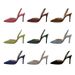2021 Summer New Women's Sandals With Closed Thin Heel, Pointed Toe, Suede, Open Back, Fashionable Korean Style High_vogvips.com