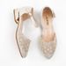 Sandals Women's Baotou Middle Heel Shoes Women's Rhinestone Mesh Women's Shoes Hollow Single Shoes Mom Shoes_vogvips.com