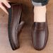 Men's Business Casual Shoes, Soft-Soled Loafers, Men's Large Size 46_vogvips.com