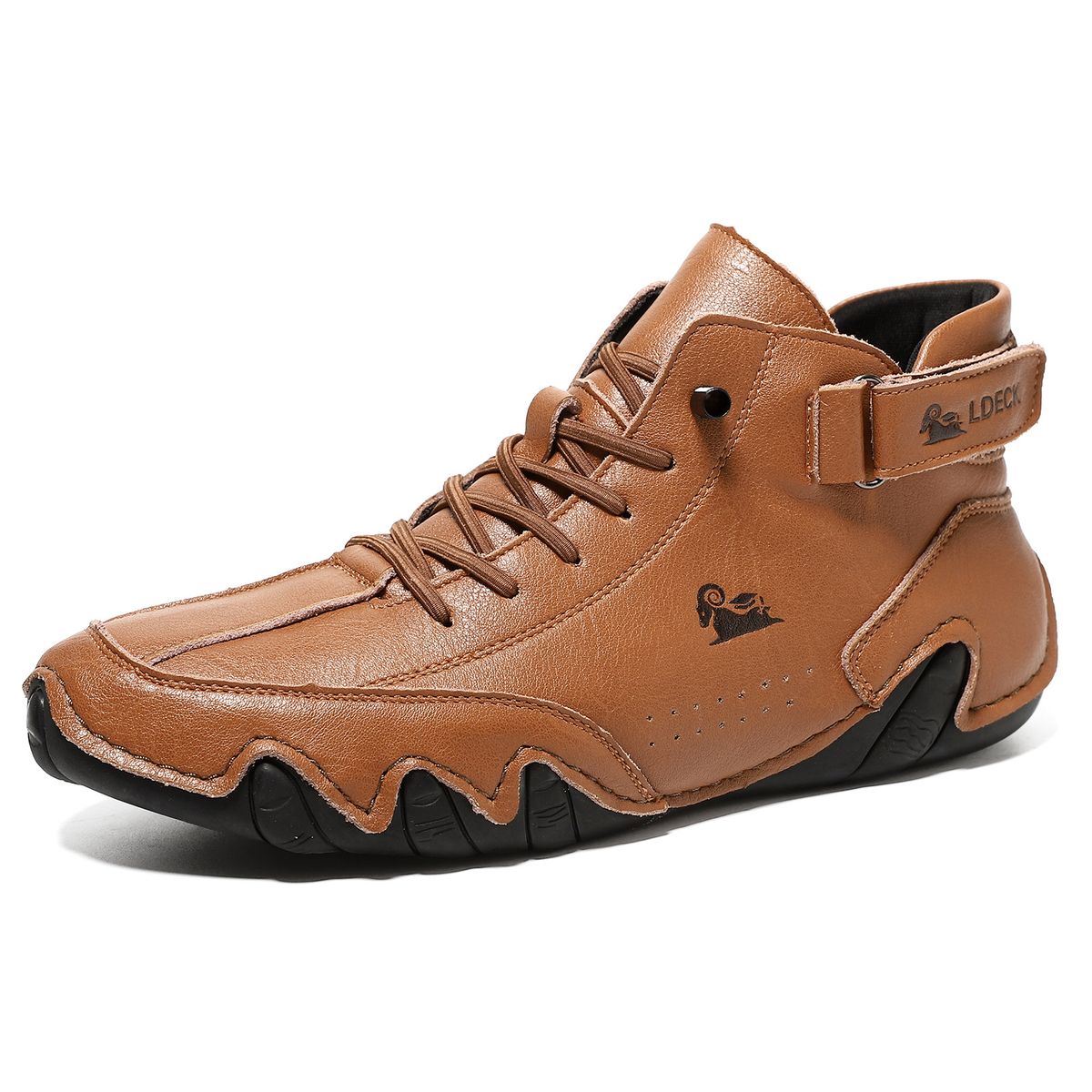 Translation: "Explosion-style Big Size Octopus Pattern Men's Shoes High-top Martin Boots Short Boots."_vogvips.com