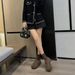 Cameido Insole Thick-Soled Burken Shoes For Women 2025 Winter With Fleece Loafers, Small Cotton Shoes_vogvips.com