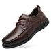 .Men's Leather Shoes 26 New Style Formal Business Casual Shoes In Black_vogvips.com