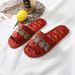 European Style Fabric Couple Slippers Unisex Indoor Use Non Slip Quiet Rubber Soles All Seasons_vogvips.com