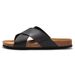 RUIZUSTOCK Summer New Men's Slippers Beach Shoes Student Cross Strap Water Cork Sandals_vogvips.com