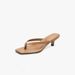 Square Toe Clip Sandals For Women 2023 Summer New High Flip-flops Large Size Slim Heel Women's Outdoor Leather Slippers_vogvips.com