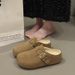 Brocken Women's Slippers For Autumn/Winter 2026 - New Design With Filled Collar_vogvips.com