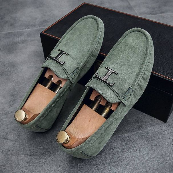 New slip-on soft-soled driving shoes Youth shoes men's casual loafers_vogvips.com