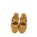 Artistic Carved Temperament Closed-Toe Half Slippers Comfortable Versatile Cross Strap Flat Mules Women's Shoes_vogvips.com
