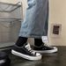 New Canvas Female Students, Small White Korean Version For Women's Couple Style Low Top Flat Bottomed Men's Shoes,_vogvips.com
