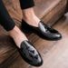 Men's Size 47, Spring New Fashionable British Style Business Dress Shoes, Trendy Set Foot Small Leather Shoes_vogvips.com