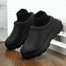 Women’s Shoes Waterproof Cotton Slippers For Women In Winter New Indoor Home Furnishing Warm Outdoor Non Slip Cotton Shoes For Men In Winter_vogvips.com