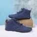 Refers To Outdoor Sports Cotton Shoes, Men's And Women's Velvet Warm Boots, Wear-resistant Non-slip Snow Boots, Thickened Couple Shoes_vogvips.com