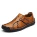 Suitable For All Seasons New Autumn Loafers Casual Lazy Leather Trendy Fashion Korean Style Men's Shoes Large Size_vogvips.com