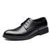 Men's Leather Breathable Business Shoes Hollow Out Comfortable Formal Footwear_vogvips.com