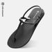2026 Summer New Bohemian Style Versatile Flip-Flops Flat Women's Roman Sandals Comfortable_vogvips.com