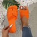 SHLIANG Summer Women Slippers Trend Outdoor Flat Slippers Female Beach Sandals Brand Designer Shoes Big Size Slides Woman V0055_vogvips.com