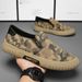 Men's Camouflage Canvas Slip-On Shoes Summer Breathable Sports Casual Old Cloth Shoes_vogvips.com