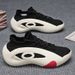 2025 Summer Breathable Fly-knit Mesh Men's Shoes Anti-slip New Casual Sports Socks Shoes Niche Design Fashion Shoes Men_vogvips.com