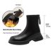 Women's Shoes Chunky Heel Ankle Boots With Platform Sole, Round Toe, And Slip-Resistant Rubber Outsole For Winter, Spring, And Fall Martin Boots_vogvips.com