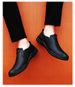 Large Size Loafers Men's Casual Two Wear Beanie Shoes Work Leather Shoes_vogvips.com