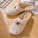 Heli Shark Closed-Toe Mules, New Summer Fashionable Slip-On Outdoor Sandals, Women's Clogs_vogvips.com