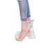 Genuine Leather Mesh Hollow Martin Boots For Women 9CM Spring Summer New Breathable Petite Thick Sole Versatile Sandals_vogvips.com