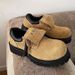 ShoeVault 2025 New Style Cowhide Big Toe Derby For Men Suede Leather Shoes Internet Celebrity Hot Item British Soft Sole_vogvips.com