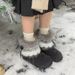 2025 Autumn Winter New Women's Casual Versatile Snow Boots Thick Sole Furry Lined Thickened Warm Large Cotton Shoes_vogvips.com