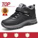 NEW Winter Fleece And Thickened Large-sized Walking Shoes, ,High-top Warm Outdoor Snow Boots_vogvips.com
