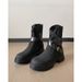 British Style Martin For Women 2025 New Genuine Leather Thick Sole Chunky Heel Brown Western Cowboy Short Boots_vogvips.com