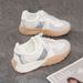 Dexun Women's Shoes Spring And Autumn Breathable Shoes Women's Korean Version Versatile Thick-Soled Soft-Soled Sports Sh_vogvips.com