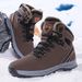 Winter Plush Warm Cotton Lightweight 48 Large Outdoor Northeast Snow Boots Anti Slip Simple Versatile Men's Shoes_vogvips.com