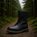 European Warm Series French Style Double Buckle Goodyear Craft Men's Leather Boots With Diamond-Shaped Rubber Sole Direct From Factory_vogvips.com