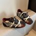 Retro Color-Block German Training 2026 Autumn New Thick-Soled Velcro Sports Casual Soft-Soled Lightweight Women's Shoes_vogvips.com