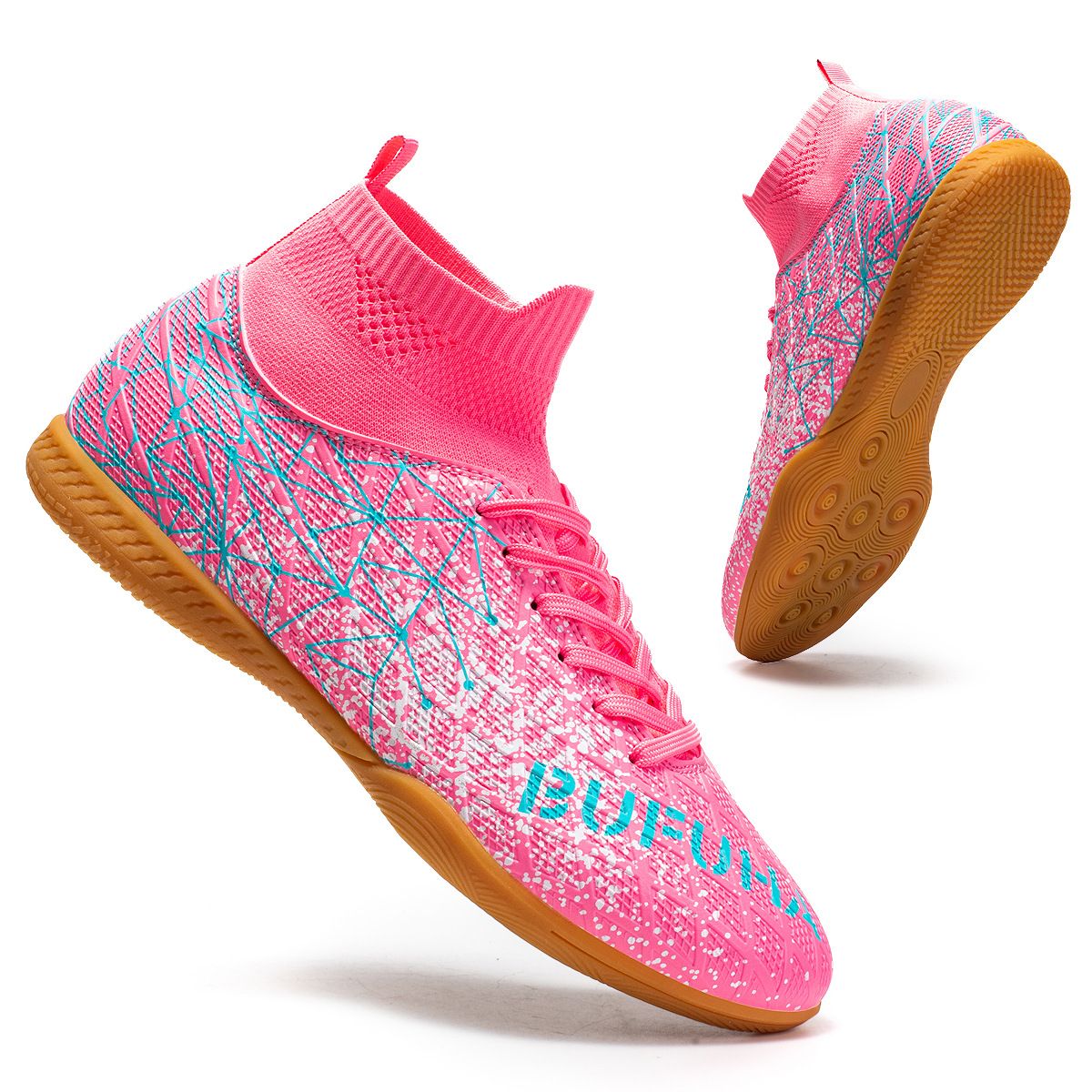New Flat Bottomed Youth Outdoor Football Professional Competition Player Training Shoes Are Being Promoted_vogvips.com