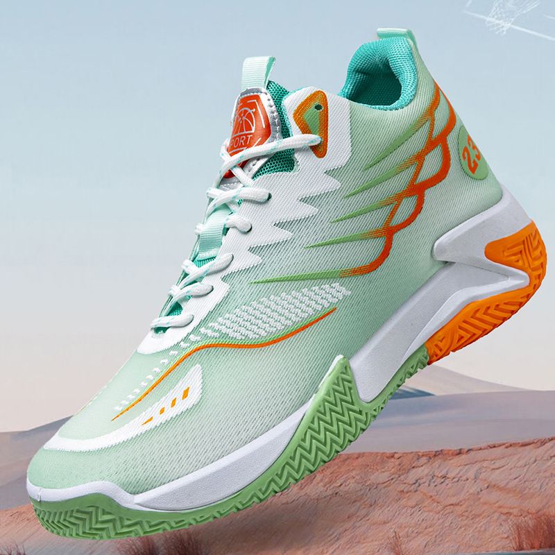 ShoeVault Wholesale New Student Mesh Soft Sole Running Casual Breathable Basketball Comfortable Men's Sports Shoes_vogvips.com