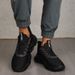 Fashion Casual Men's Breathable Mesh Running Youth Fried Dough Twists Soled Sports Men's Fashion Shoes Large_vogvips.com
