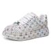 Women's Rhinestone Star Sneakers Fashion Casual Low-Top Shoes Breathable Platform Lace-Up Comfortable Everyday Wear_vogvips.com