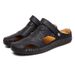 Khaki 898 Large Sandals, Beach Tourism, Outdoor Leisure, Half Pallet Set, Men's Sandals_vogvips.com