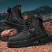 Autumn New Men' High-top Martin Work Boot Britih Style Korean Verion Veratile Motorcycle Outdoor Caual Trendy_vogvips.com