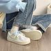 Huili WXY-Q192BR Women's White Sneakers 2026 Spring New Versatile Big-Toe Shoes Student Casual Board Shoes (Magic_vogvips.com