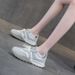 German Training Shoes Women's Lace-up Flow College Style Sports Versatile Platform Dad Shoes Women's Shoes_vogvips.com