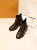 Short Boots For Women 2025--1 New Style With Fleece Thick Heels For Autumn And Winter_vogvips.com